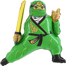 Фольгированная фигура ''Ниндзя зеленый